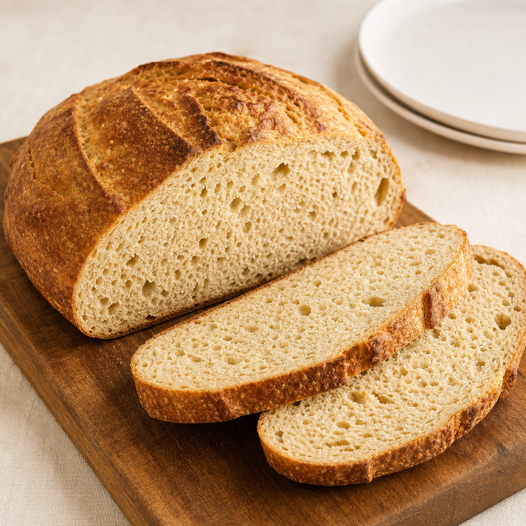 Pan con harina de cañahua y avena