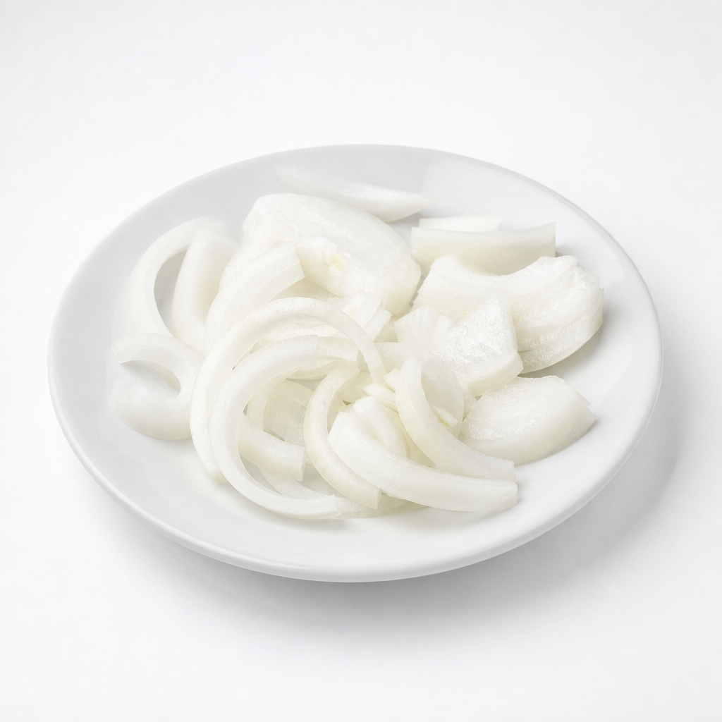 Cebolla blanca cabeza