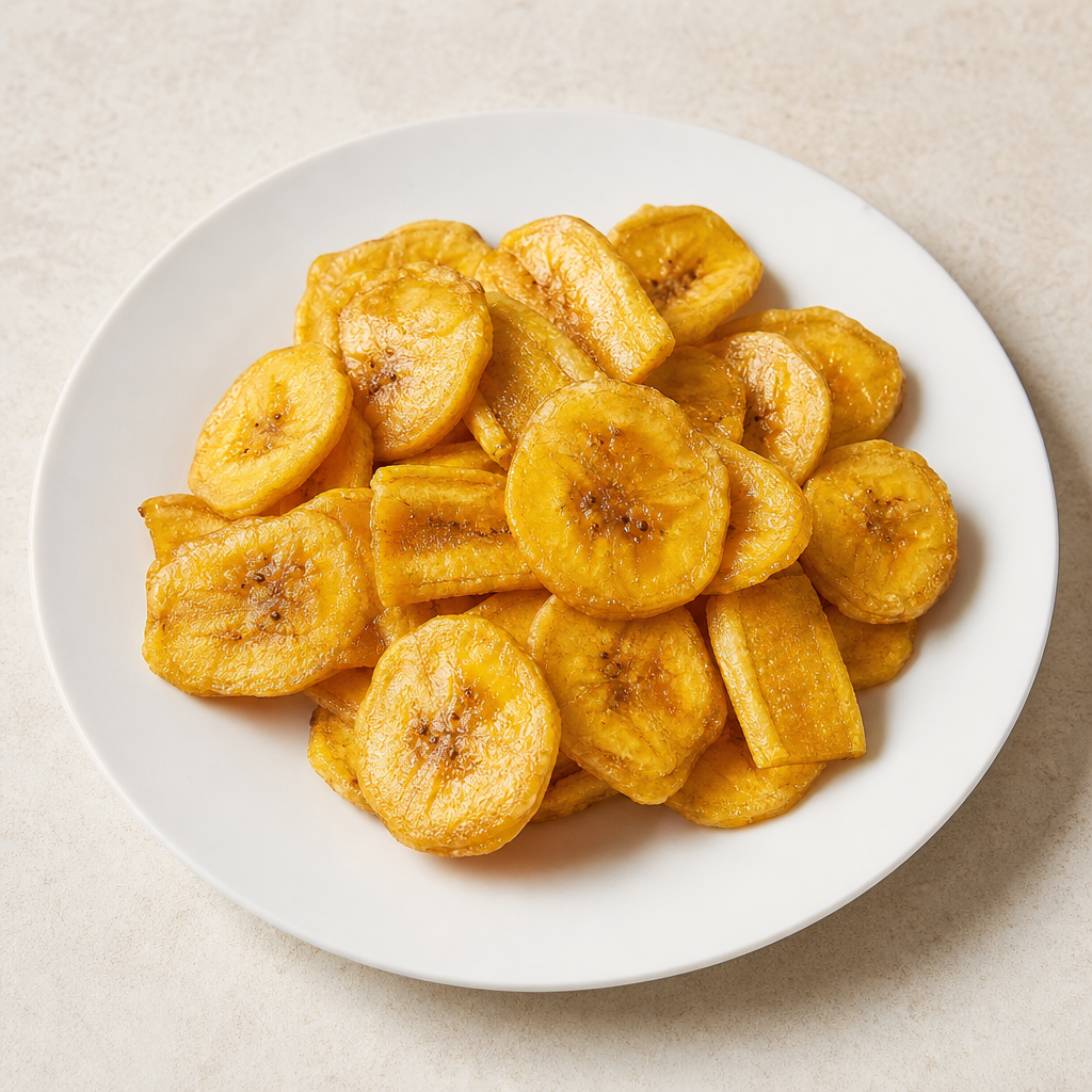 Plátano común deshidratado