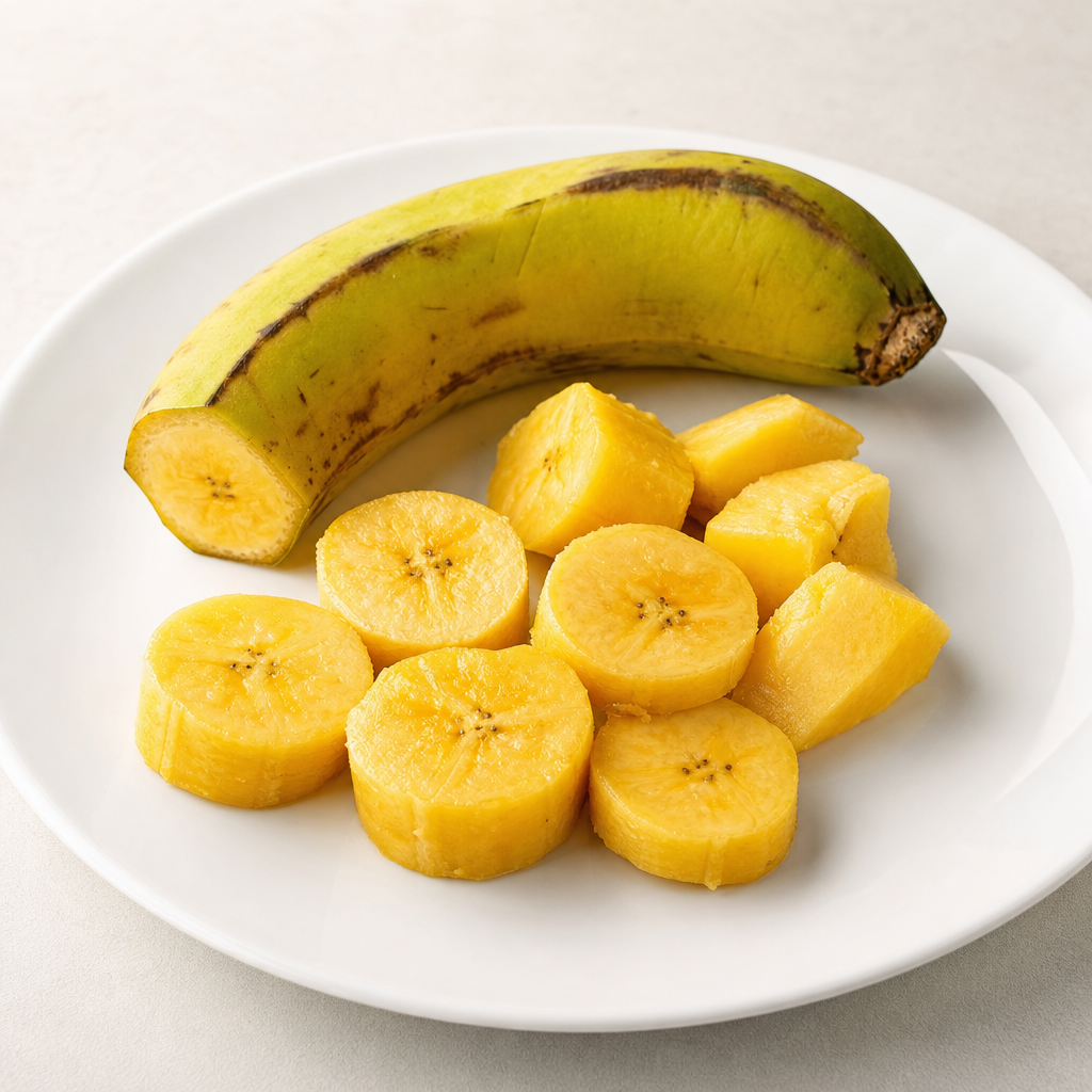 Plátano macho harinoso