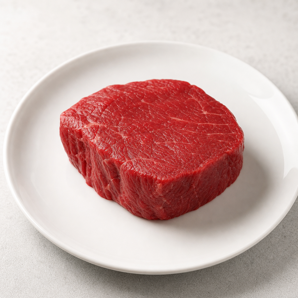 Carne magra cruda