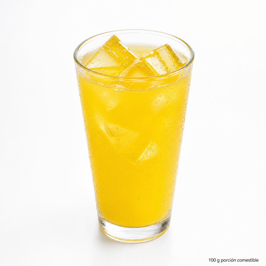 Jugo natural de piña