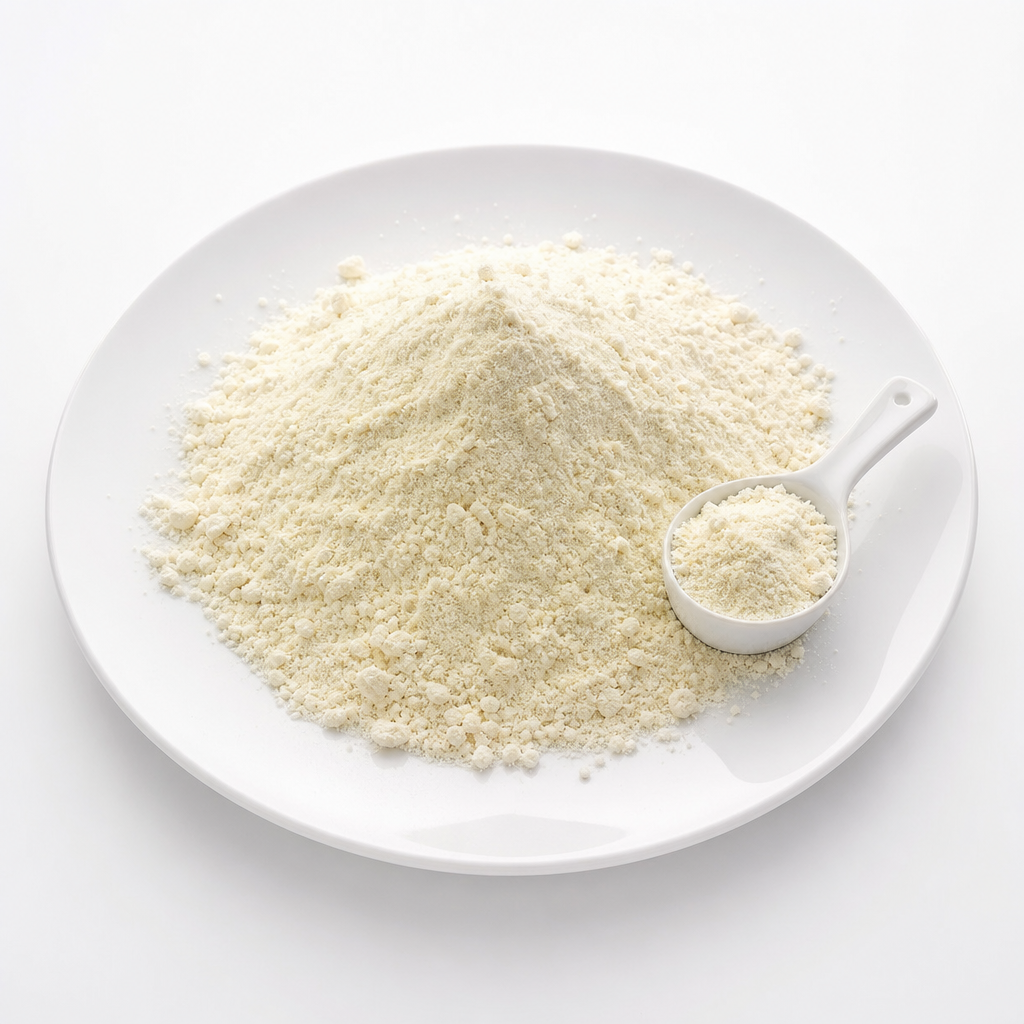 Leche en polvo c/h. de maíz, arroz, soya