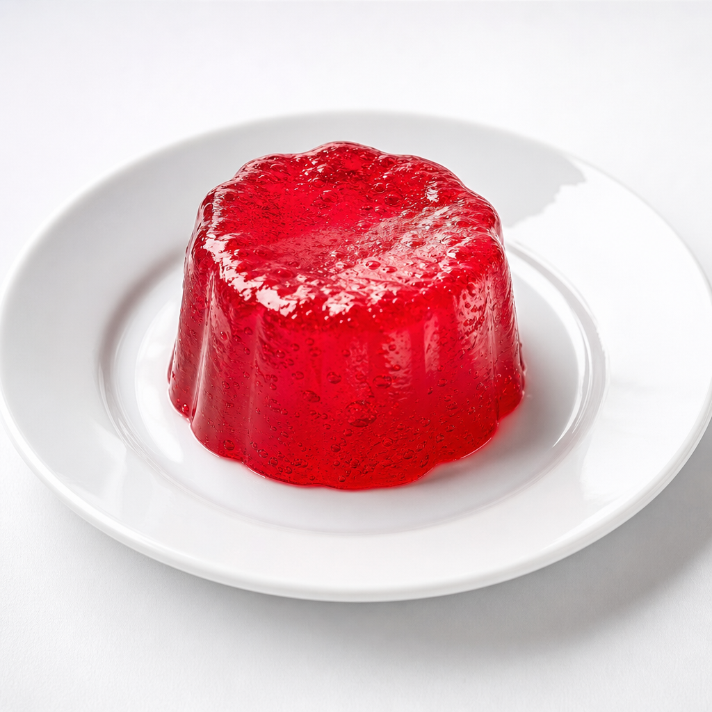 Gelatina sabor frambuesa