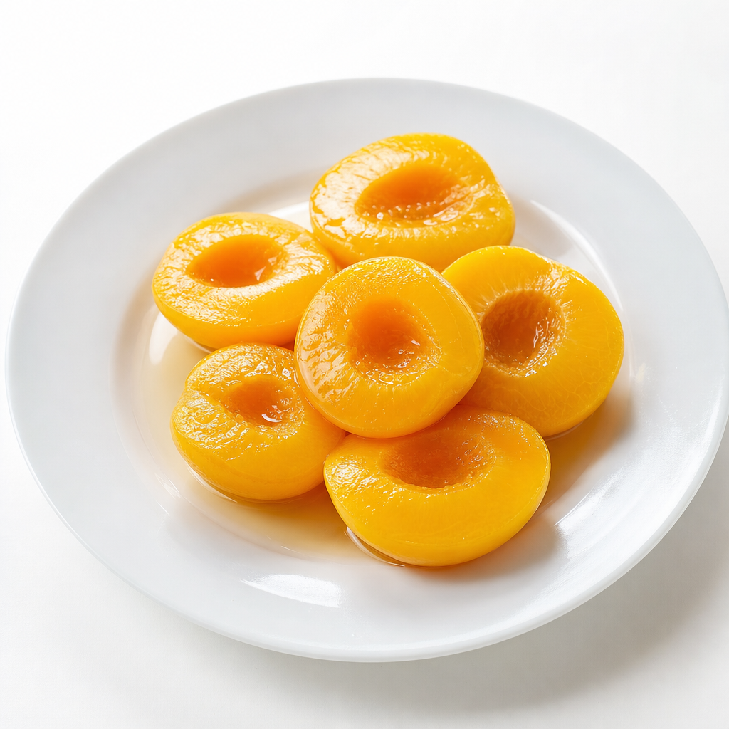 Duraznos al jugo mitades