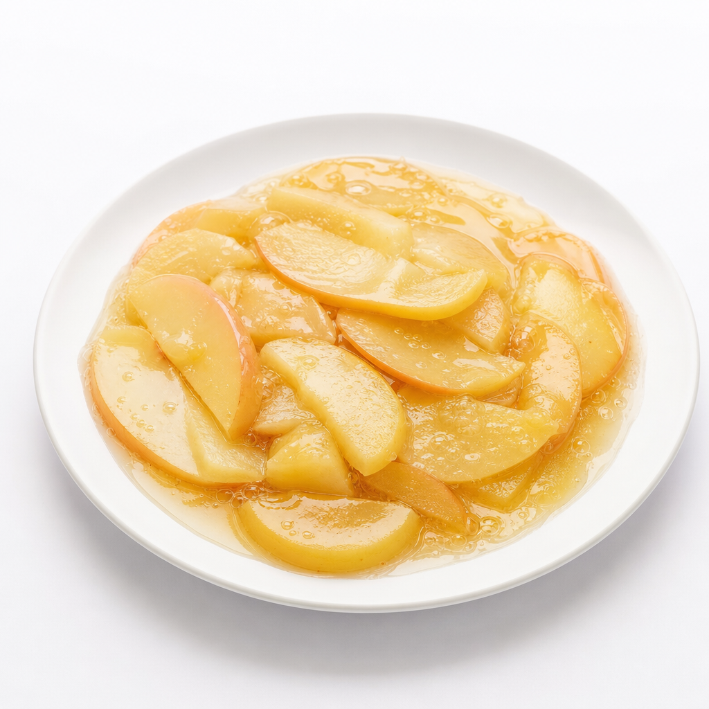 Manzanas al jugo