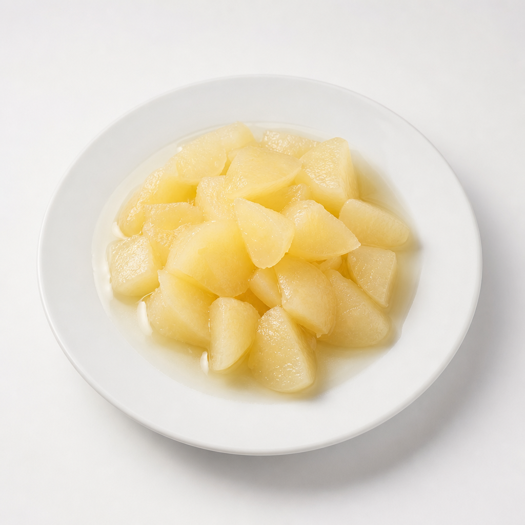 Peras al jugo
