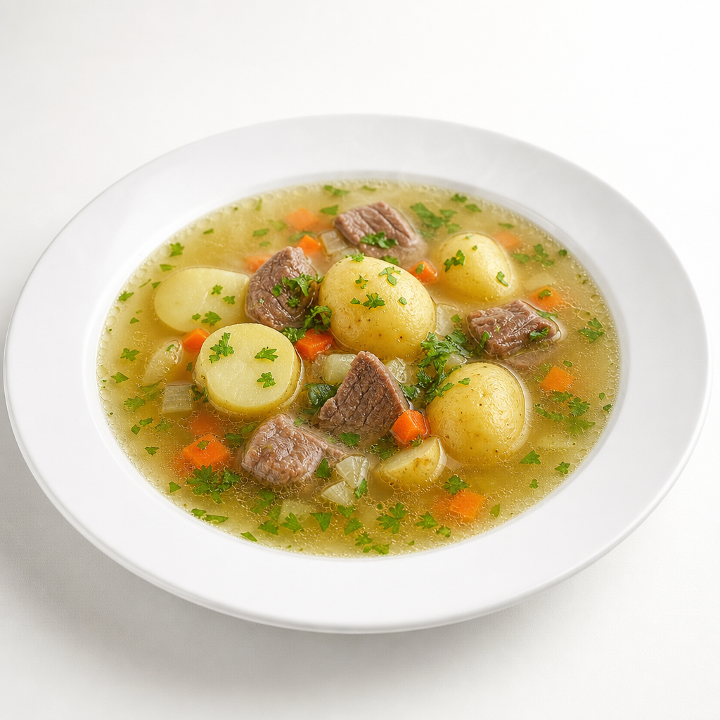 Caldo de papita