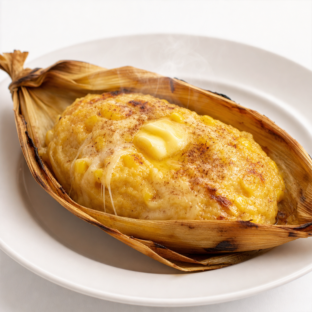 Huminta al horno
