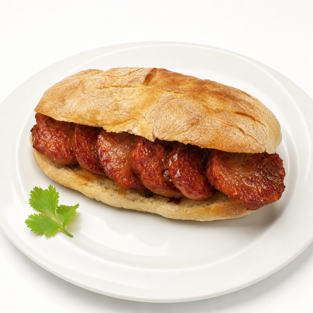 Sandwich de chorizo criollo