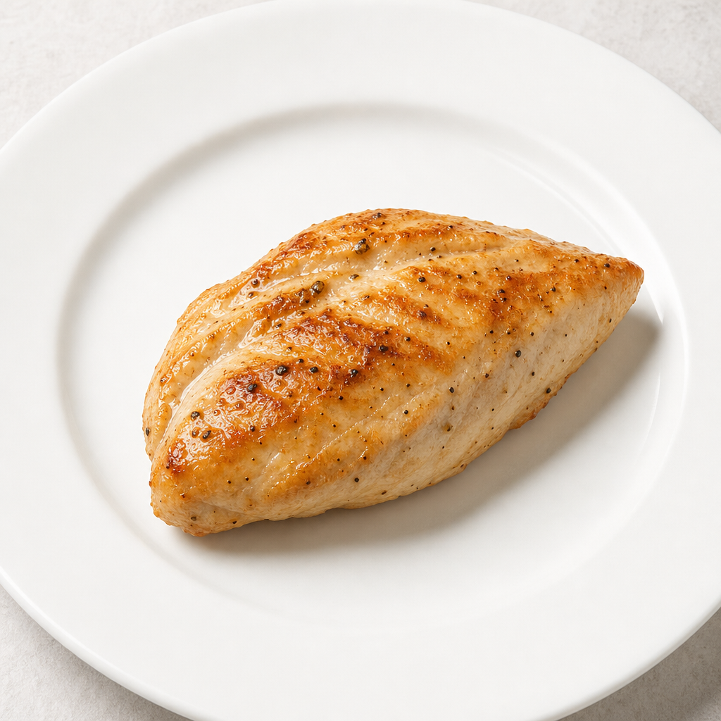 Pechuga de pollo cocida