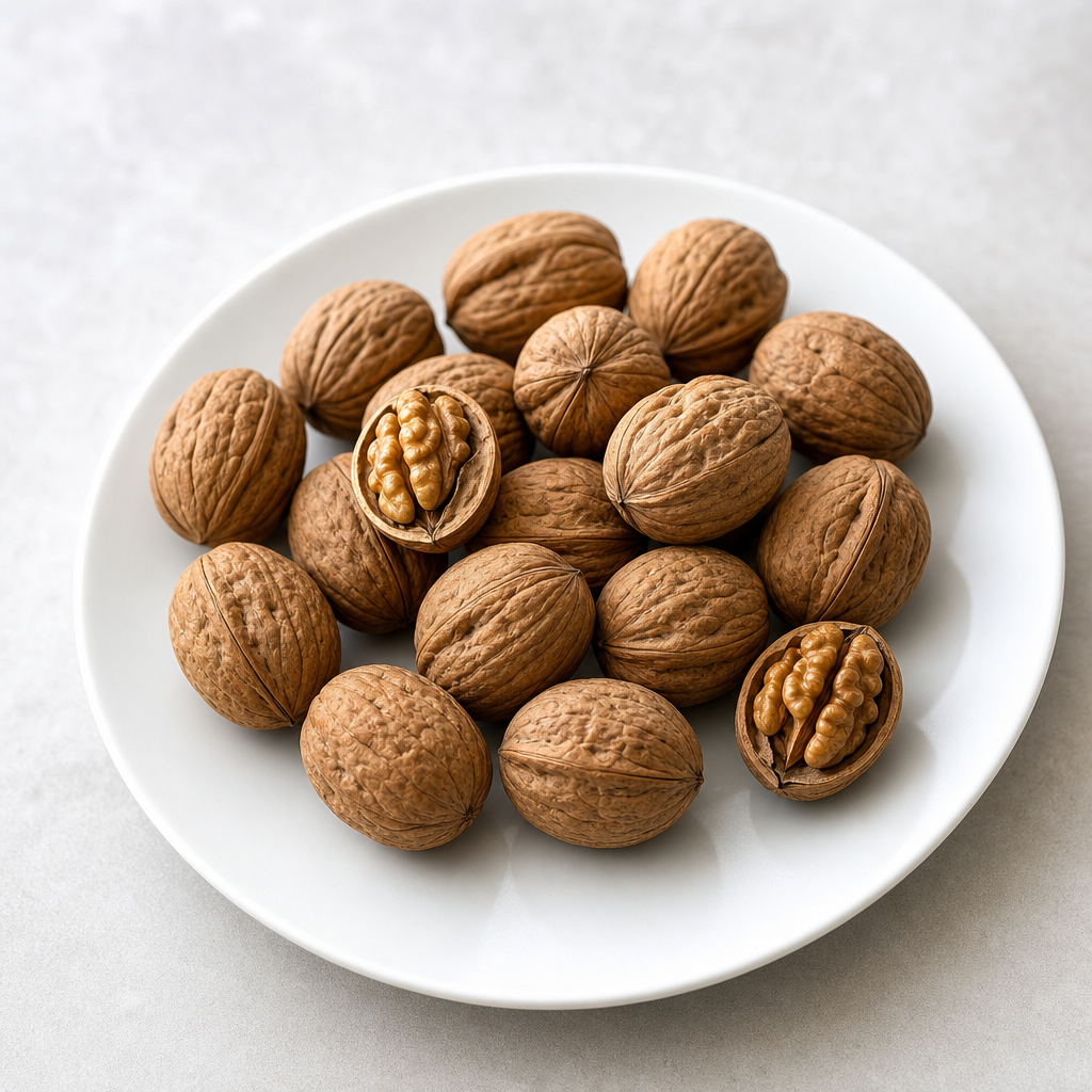 Nueces con cáscara