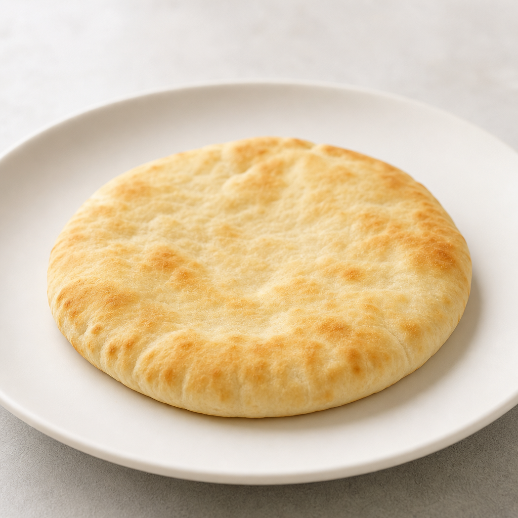 Pan pita blanco