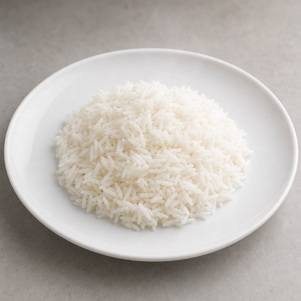 Arroz blanco cocido