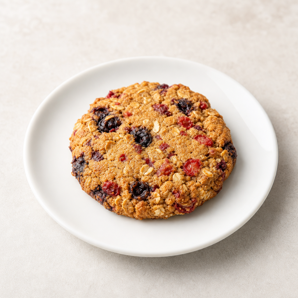 Galleta de cereal con berries