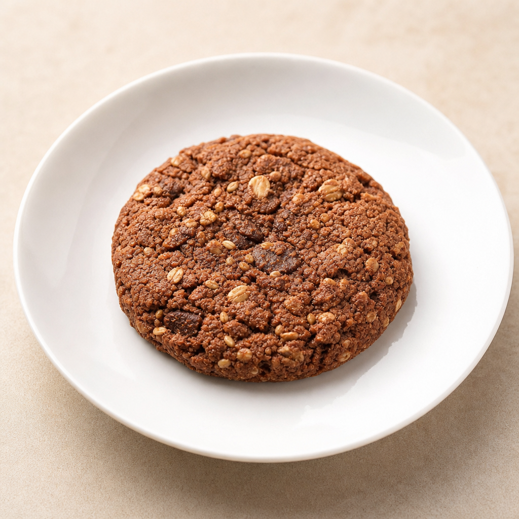 Galleta de cereal fibra y cacao