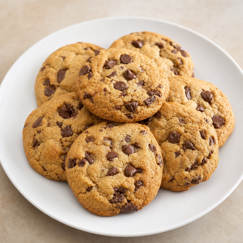 Galleta con chips de chocolate