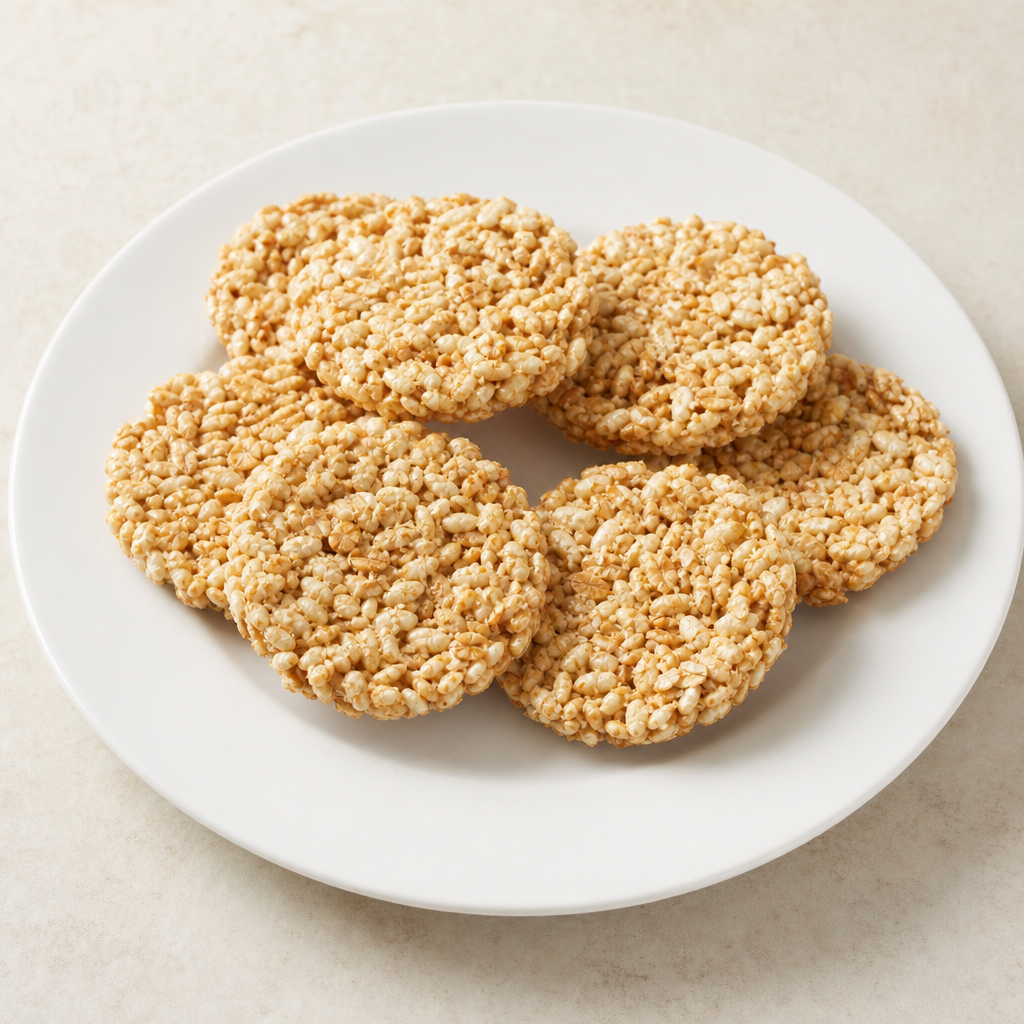 Galleta de arroz, trigo y avena