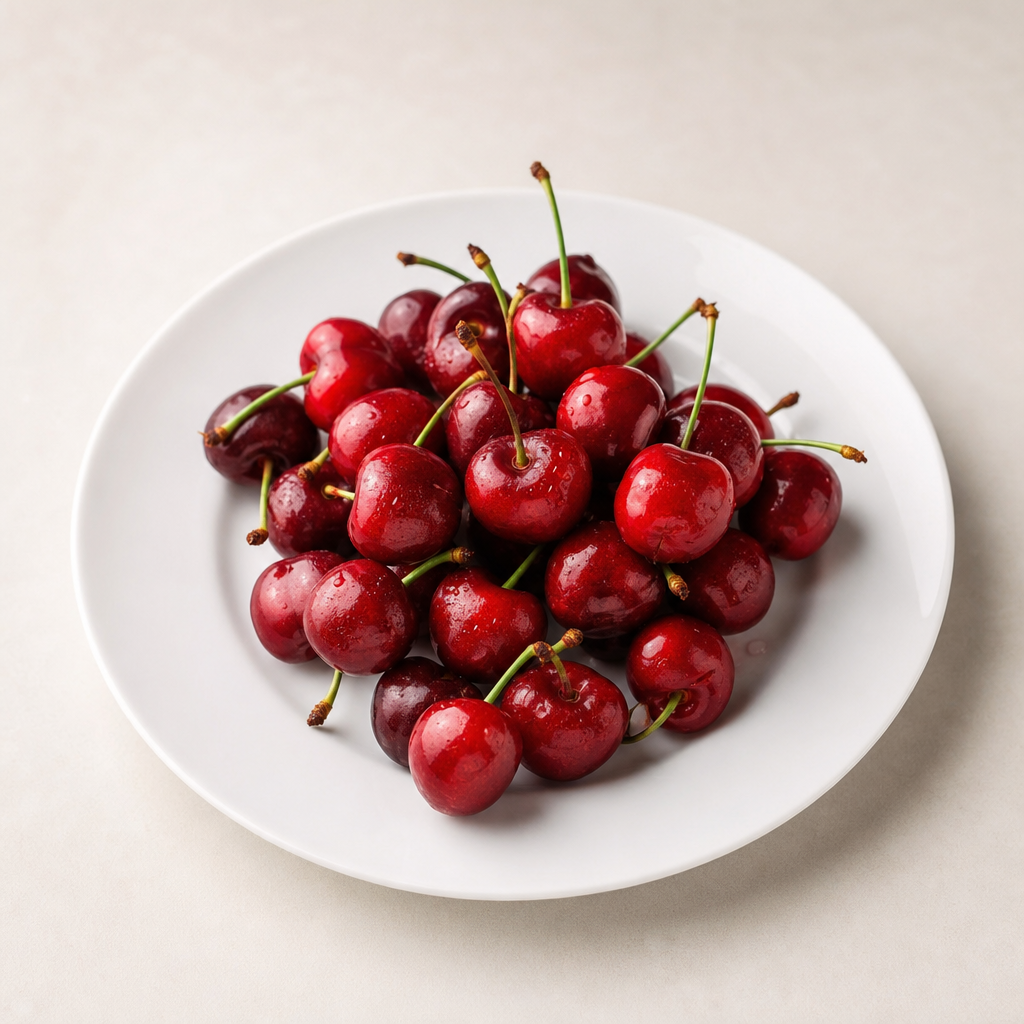 Cerezas frescas