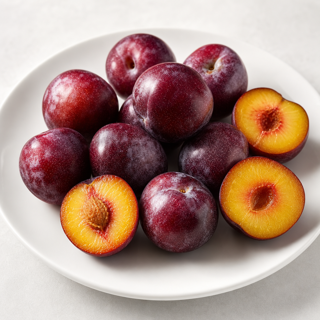 Ciruelas frescas