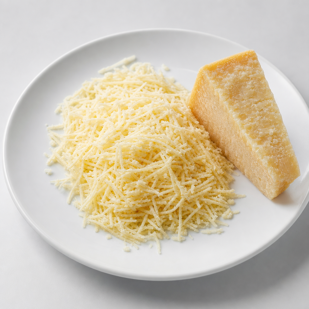 Queso parmesano rallado