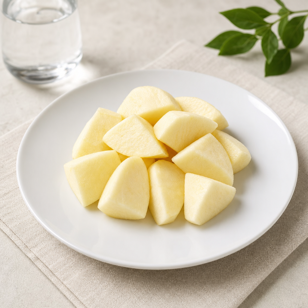 Manzana pelada