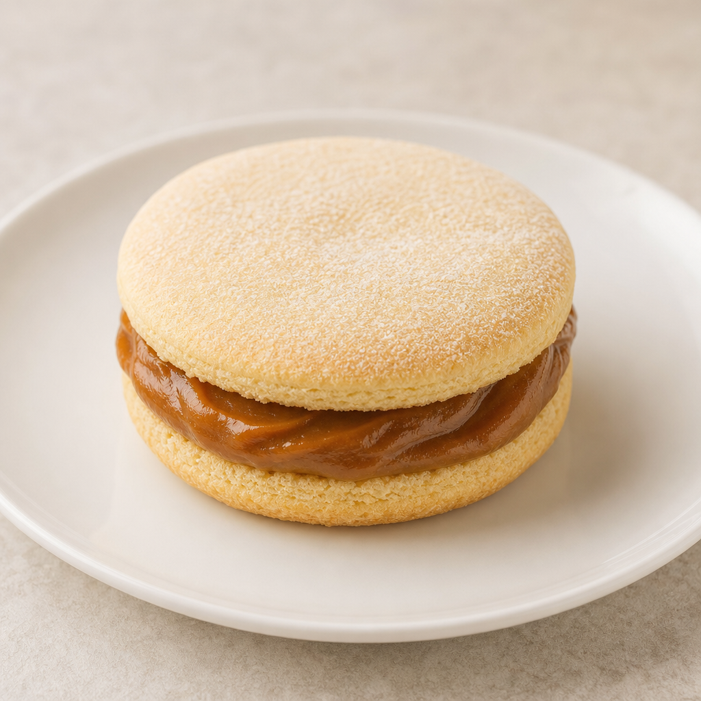 Alfajor con manjar