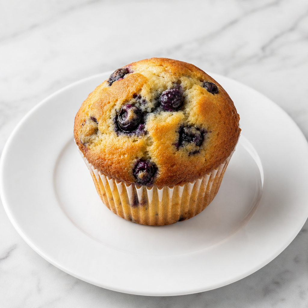 Muffin de arándanos