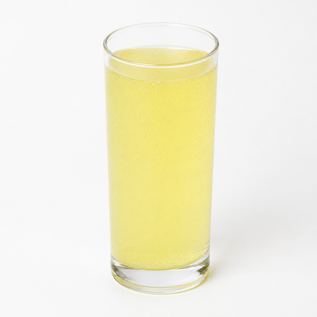 Bebida gaseosa sabor limón