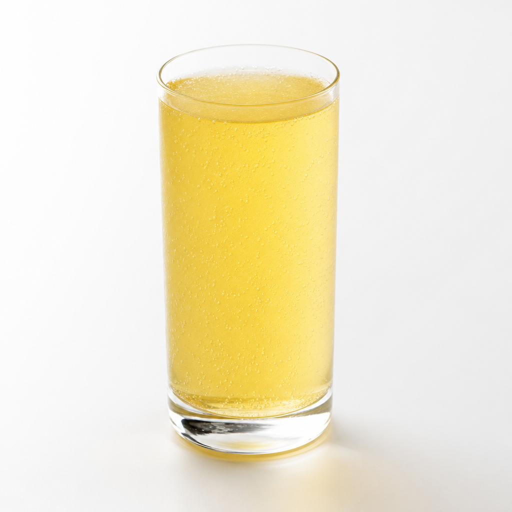 Bebida gaseosa sabor piña