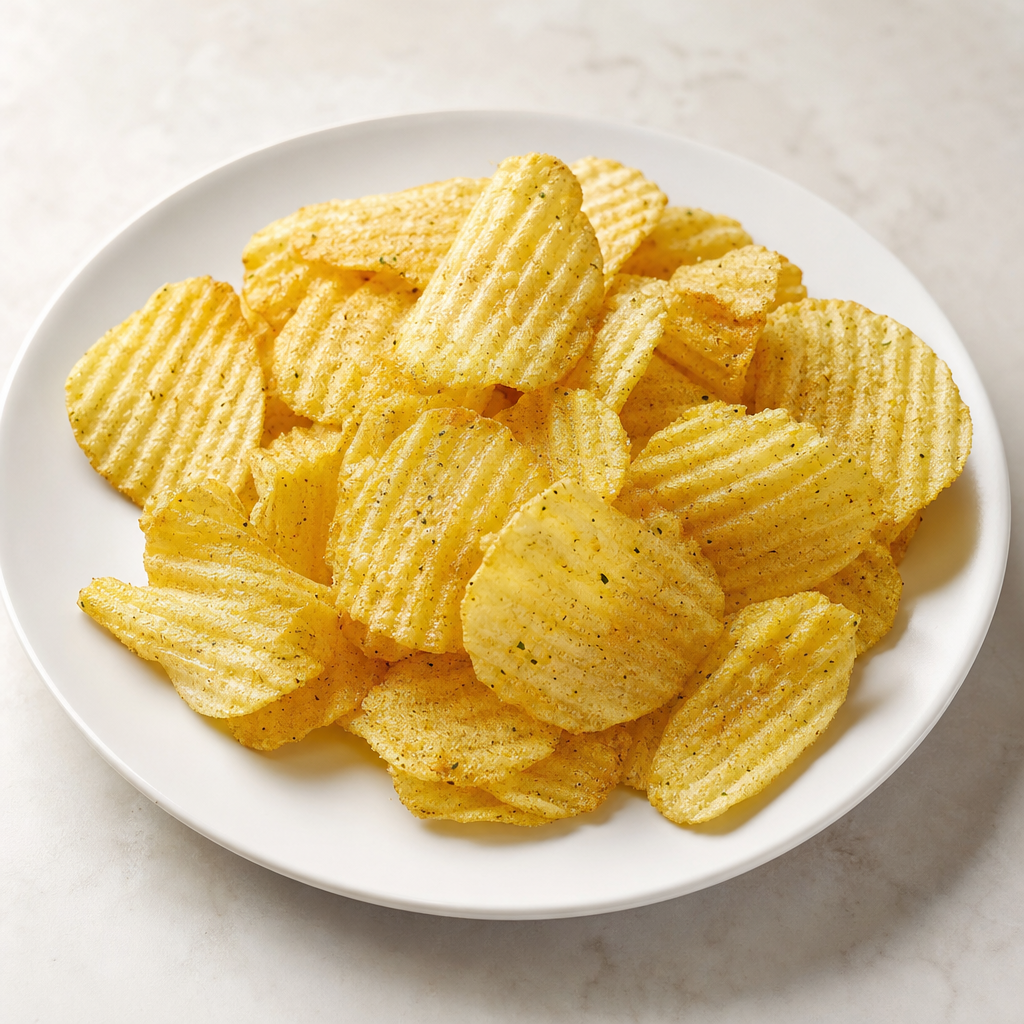 Papas fritas sabor crema y cebolla