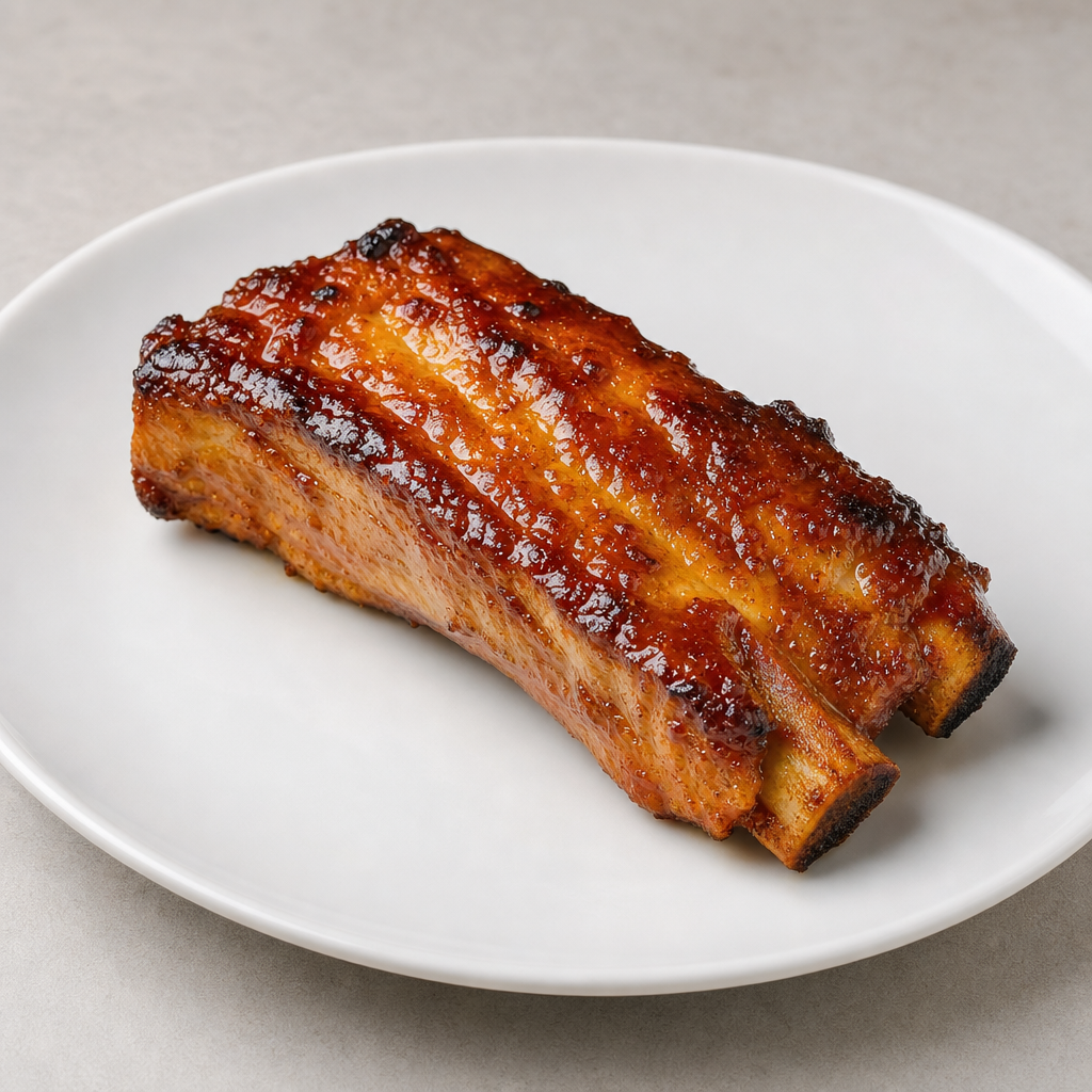 Costillar de cerdo marinado