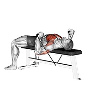 band bench press
