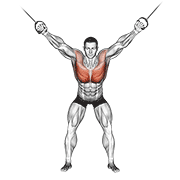 cable standing fly animación