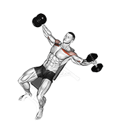 dumbbell incline breeding animación