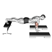 incline push up depth jump animación