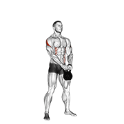 kettlebell pirate supper legs animación