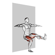 kick out sit animación