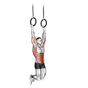 kipping muscle up animación