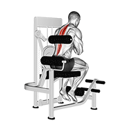 lever back extension animación