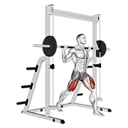 smith sprint lunge animación