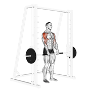smith upright row animación