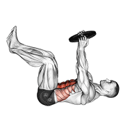 weighted crunch animación