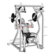 lever shoulder press v. 2 animación