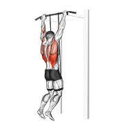 band assisted pull-up animación