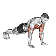 plyo push up animación