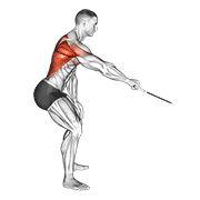 cable palm rotational row animación