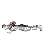upward facing dog animación