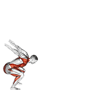 forward jump animación