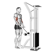 cable drag curl animación
